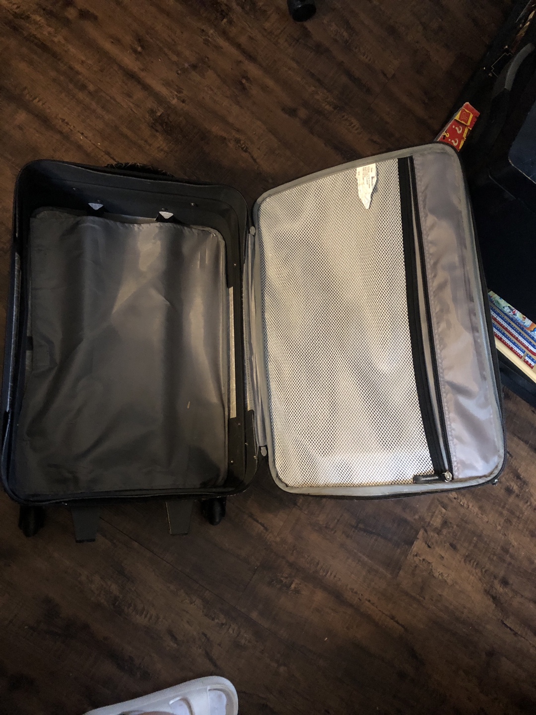 Rolling Carry-On Luggage - Black - photo 2