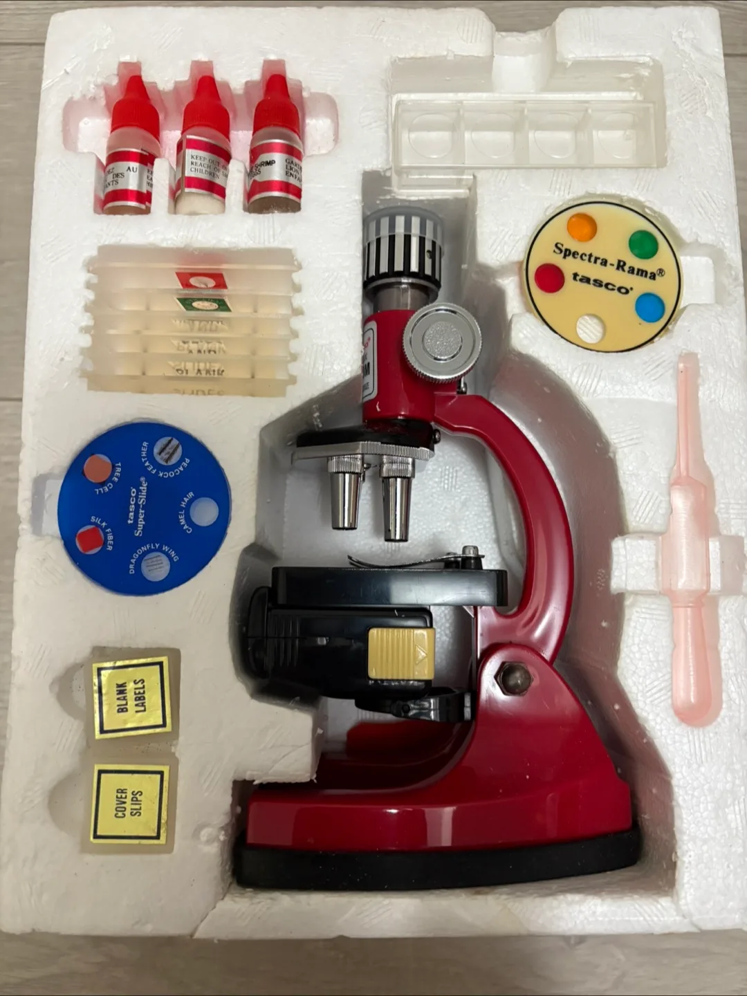 Vintage TASCO 1200 Microscope Set thumbnail