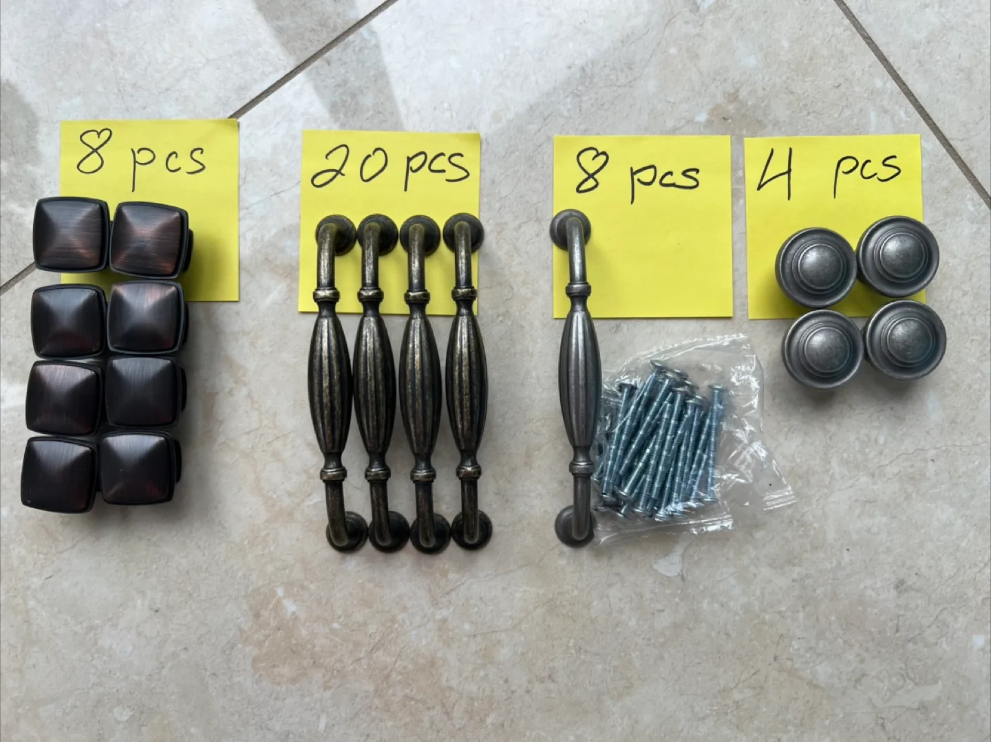 Kitchen handles & knobs 80+pcs image indicator(2)