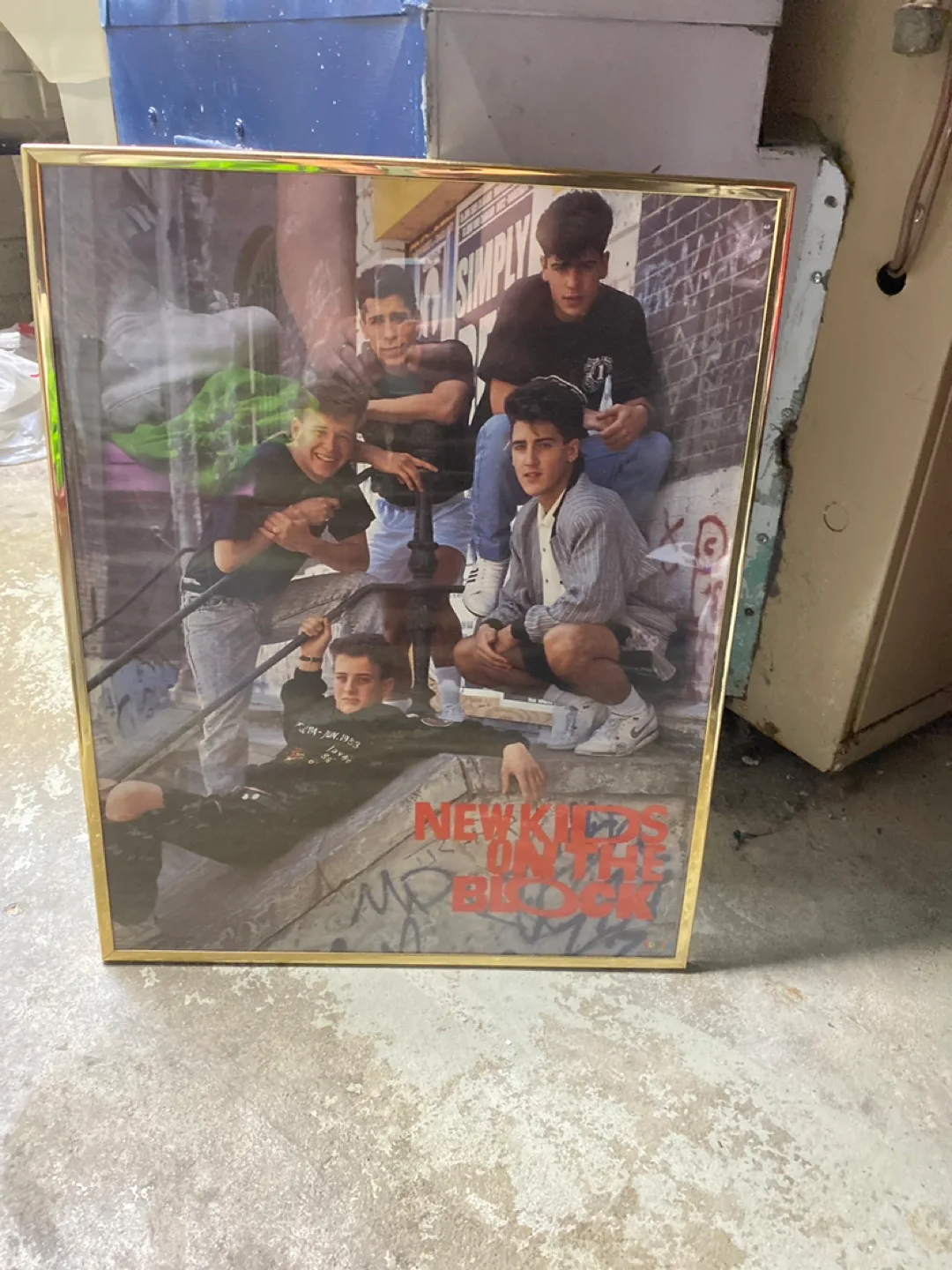 New Kids on the Block Framed Poster thumbnail