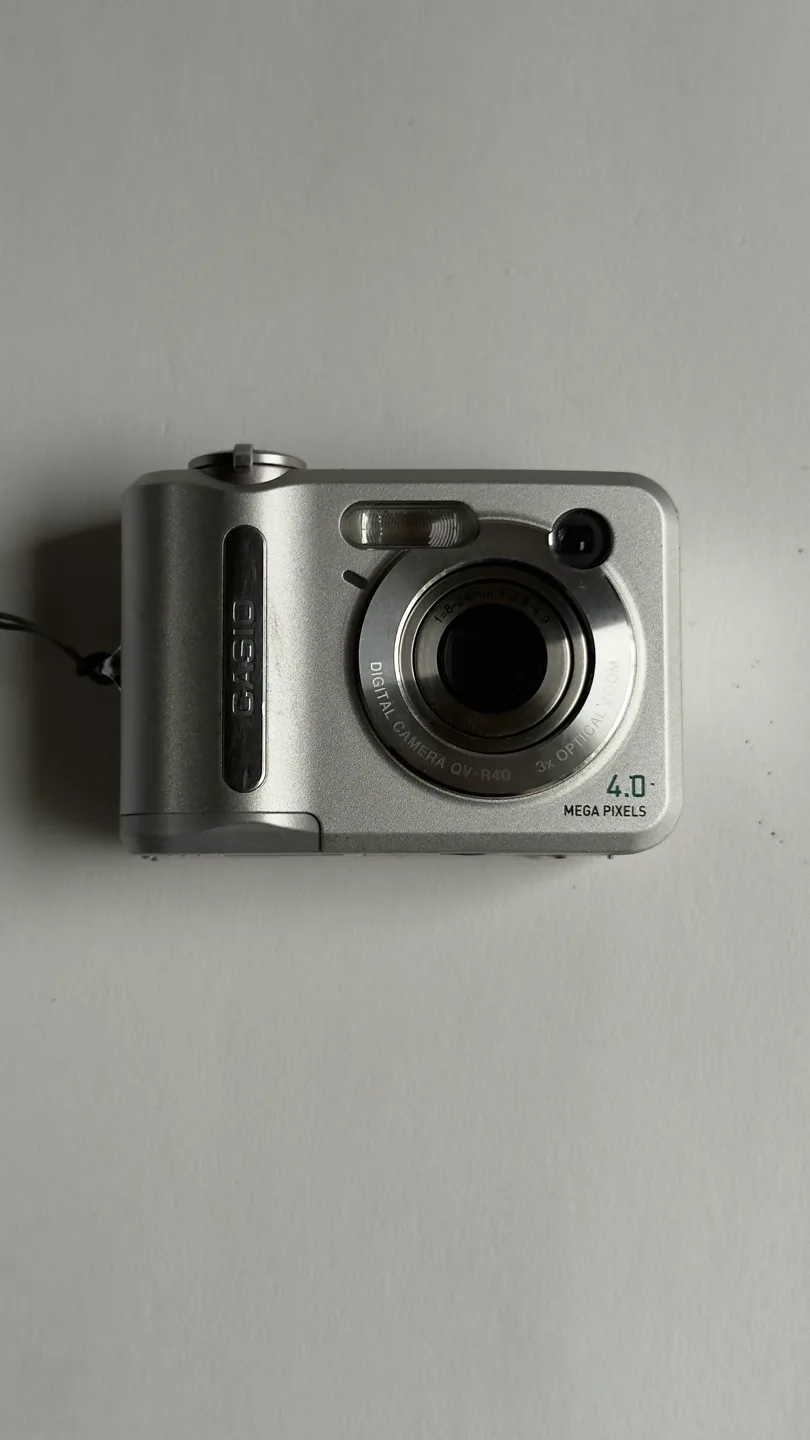 Casio QV-R40 Digital Camera - Silver thumbnail