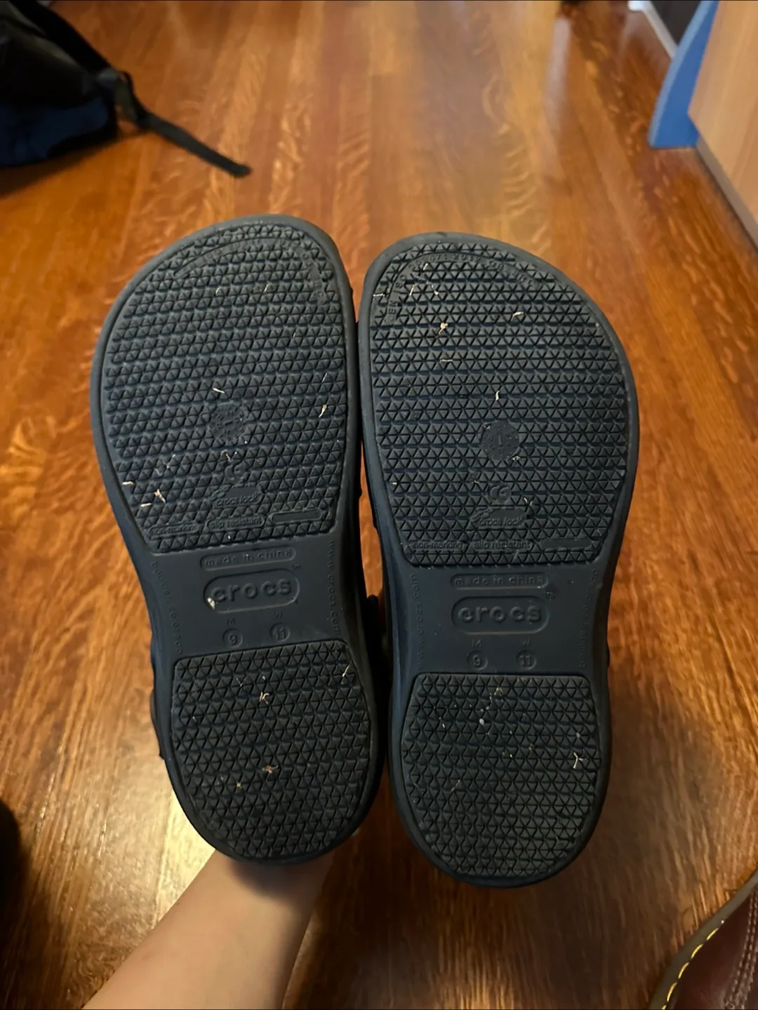 Crocs Clogs - Black, Size M9/W11 image indicator(3)