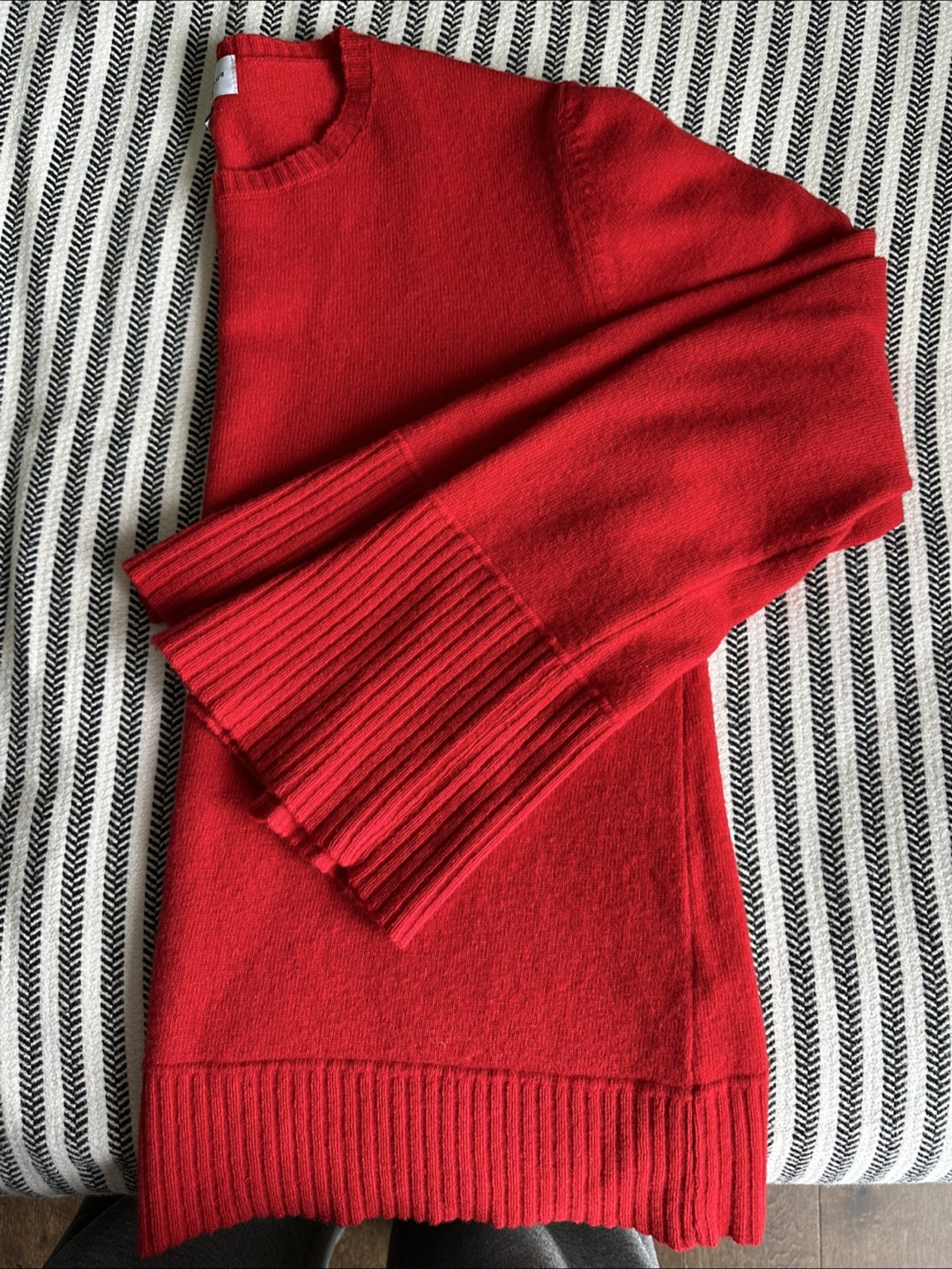 Bianco&Blu Italy Red Sweater - Size M