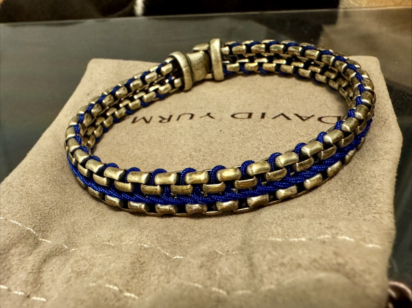 David Yurman Woven Box Chain Bracelet - photo 2