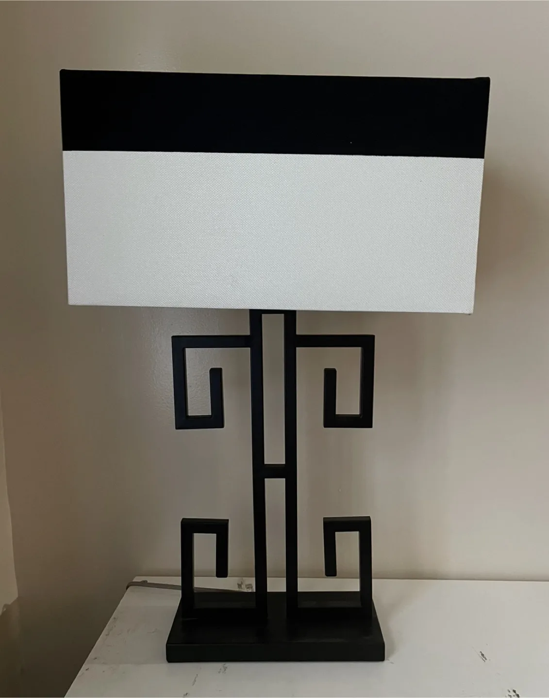 Black & White Table Lamp thumbnail