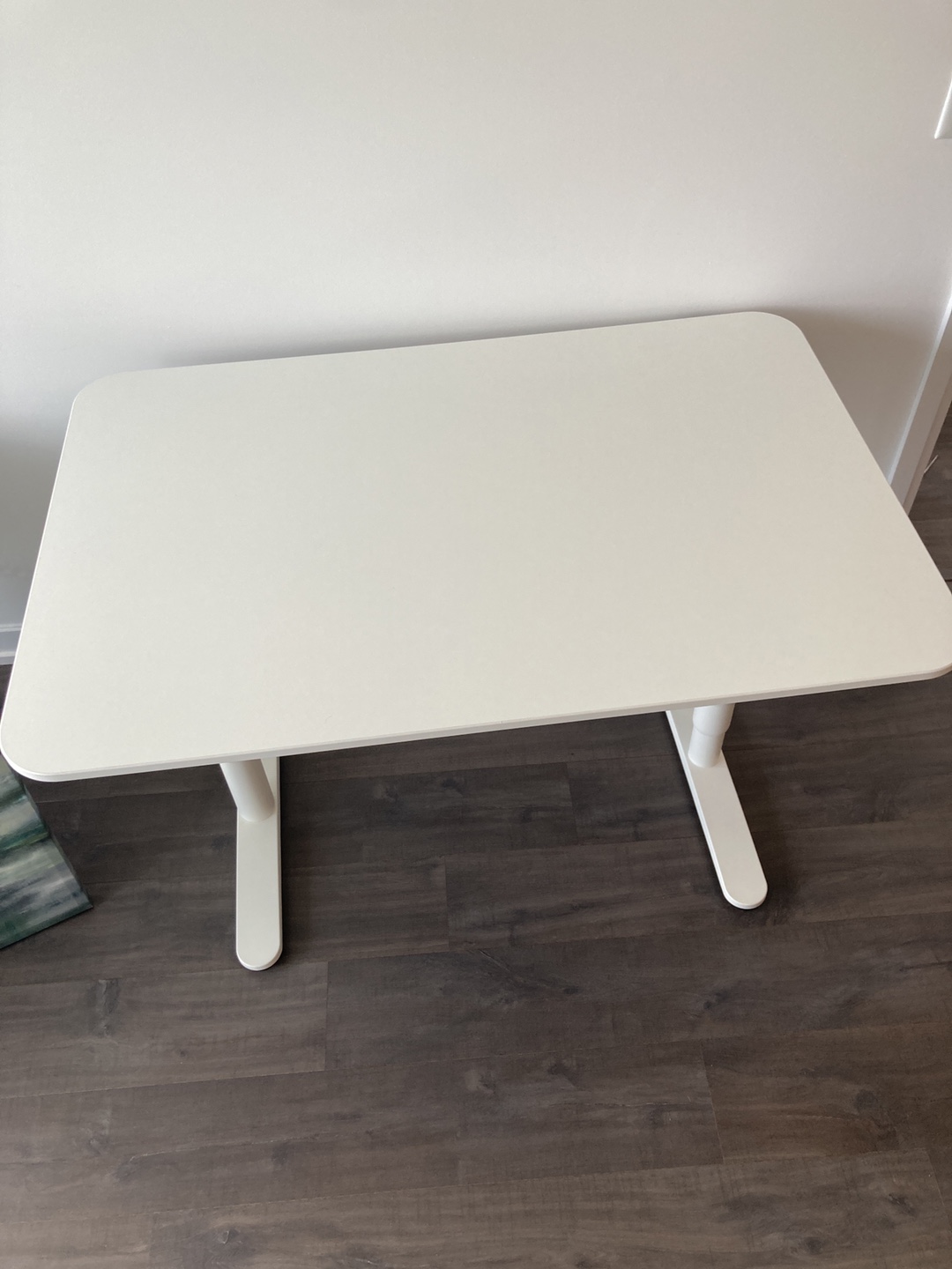 White Standing Desk - photo 2