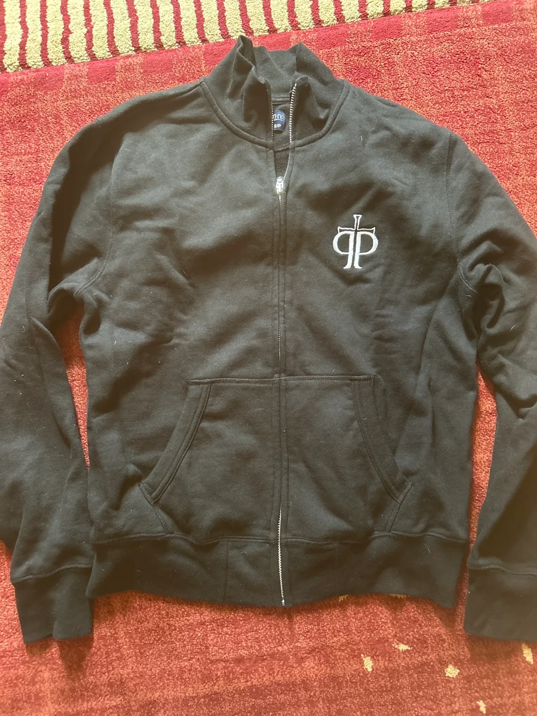 McCarthy Black Zip-Up Jacket Mens - Size S thumbnail