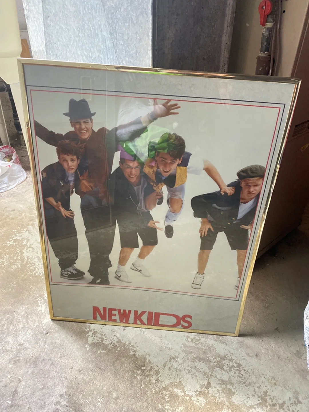 New Kids on the Block Framed Poster thumbnail