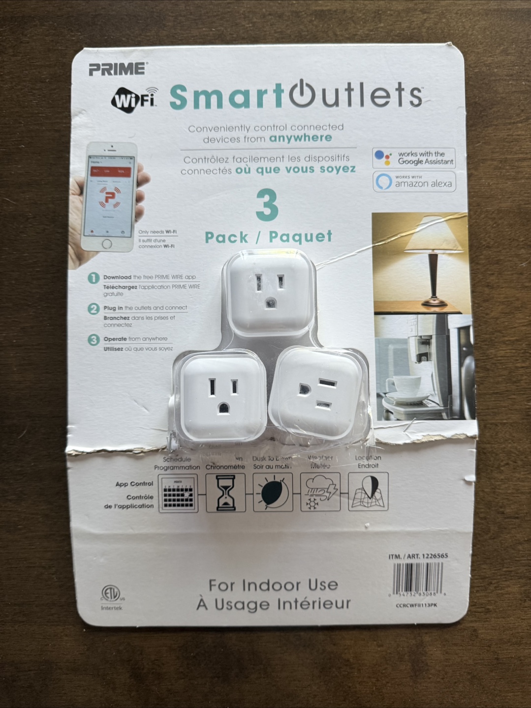 PRIME WiFi Smart Outlets - 3 Pack