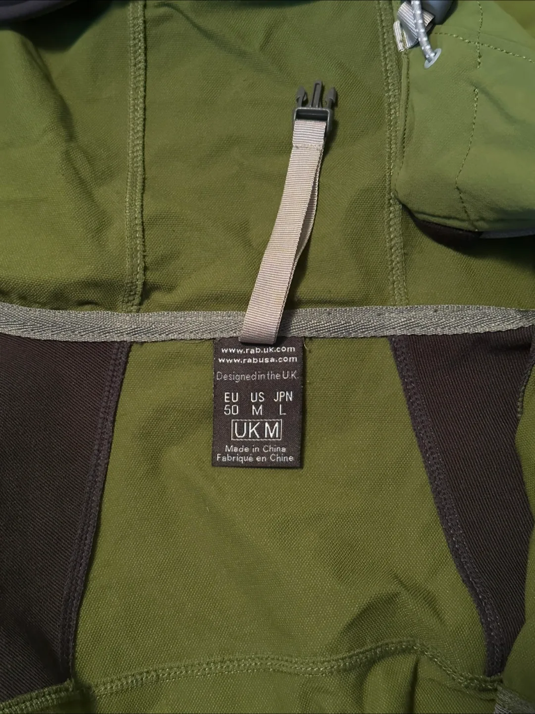 Rab UK M Green/Black Jacket image indicator(3)