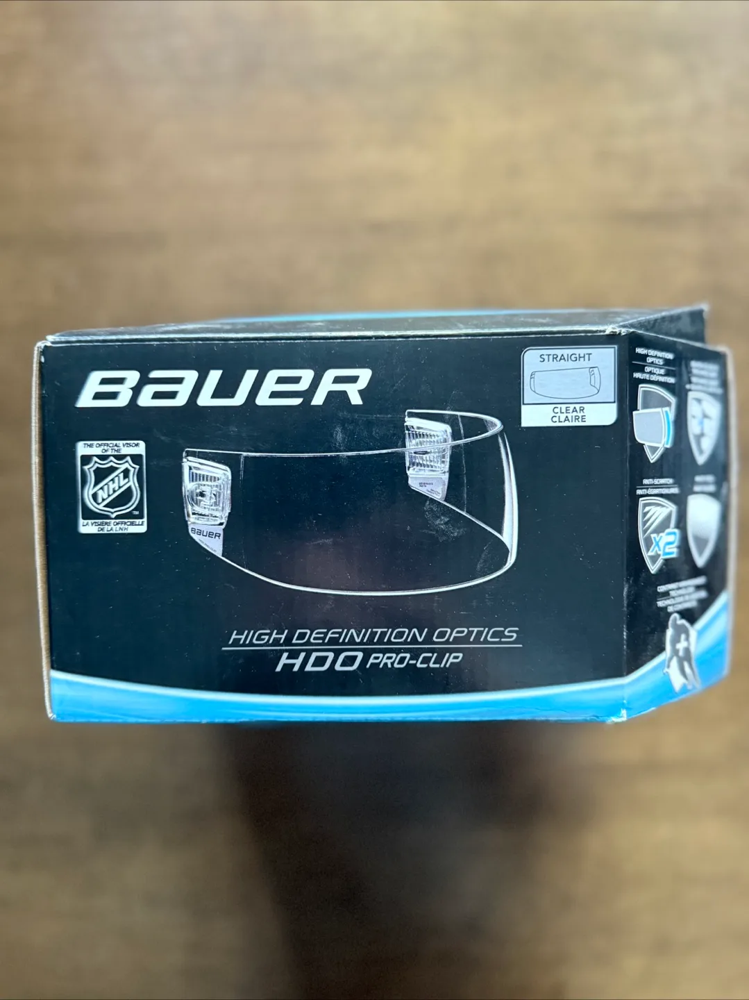 Bauer HDO Pro-Clip Hockey Visor thumbnail