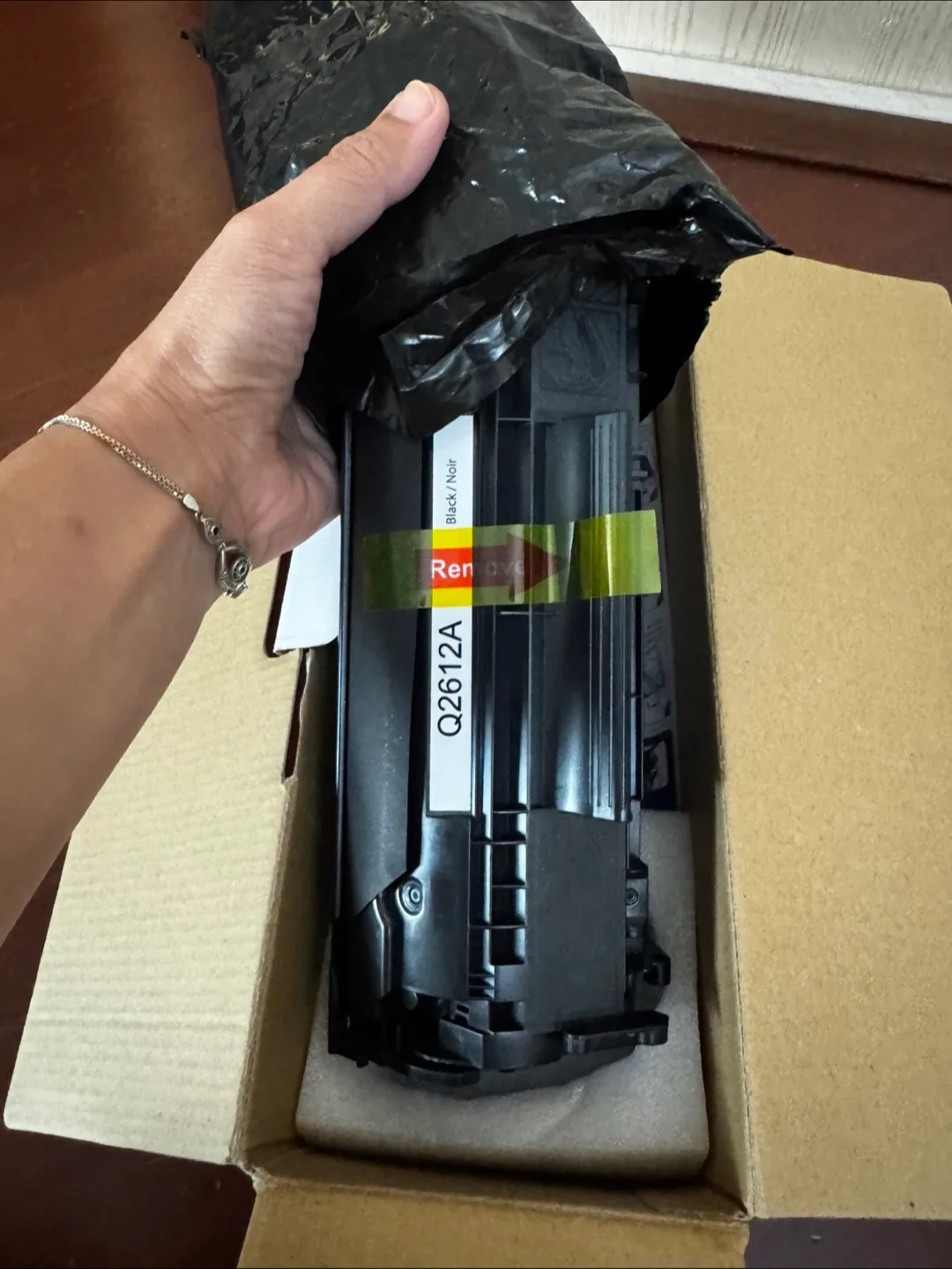HP Q2612A Black Toner Cartridge - New thumbnail