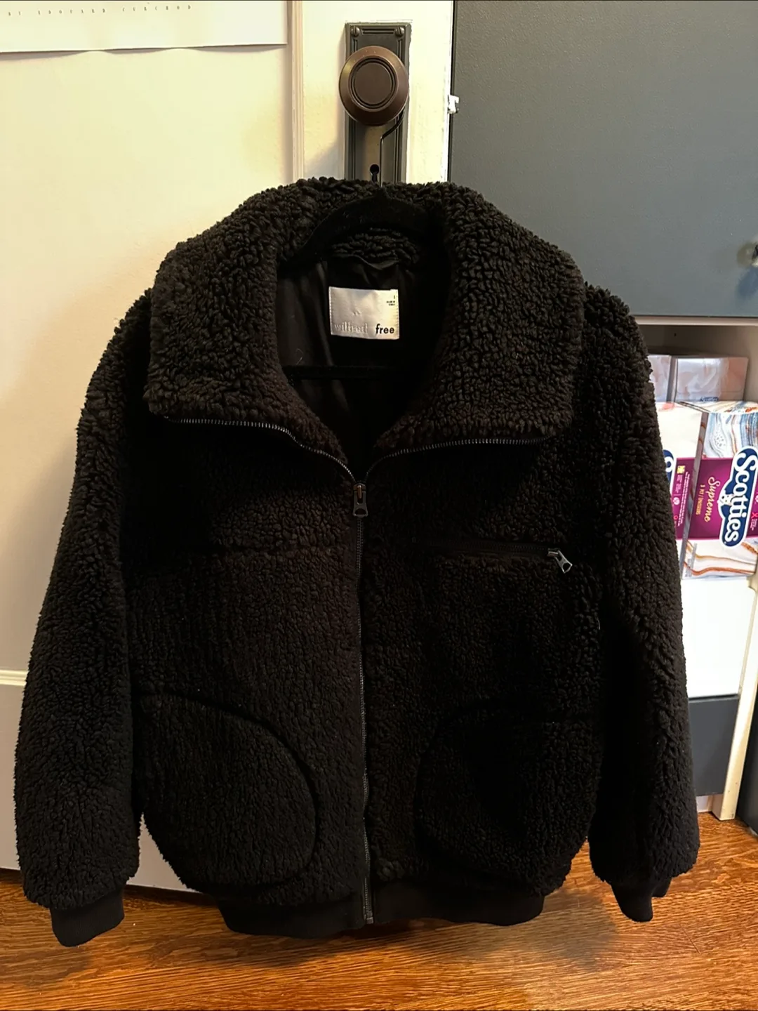 Wilfred Free Teddy Sherpa Jacket- Size S thumbnail