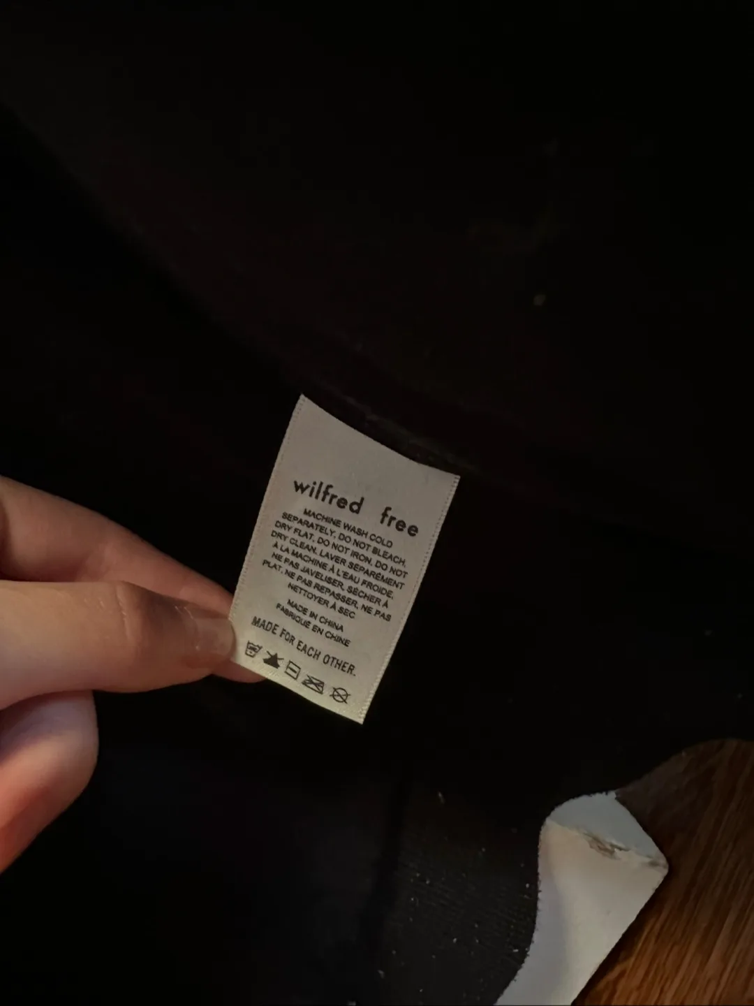 Wilfred Free Teddy Sherpa Jacket- Size S image indicator(5)