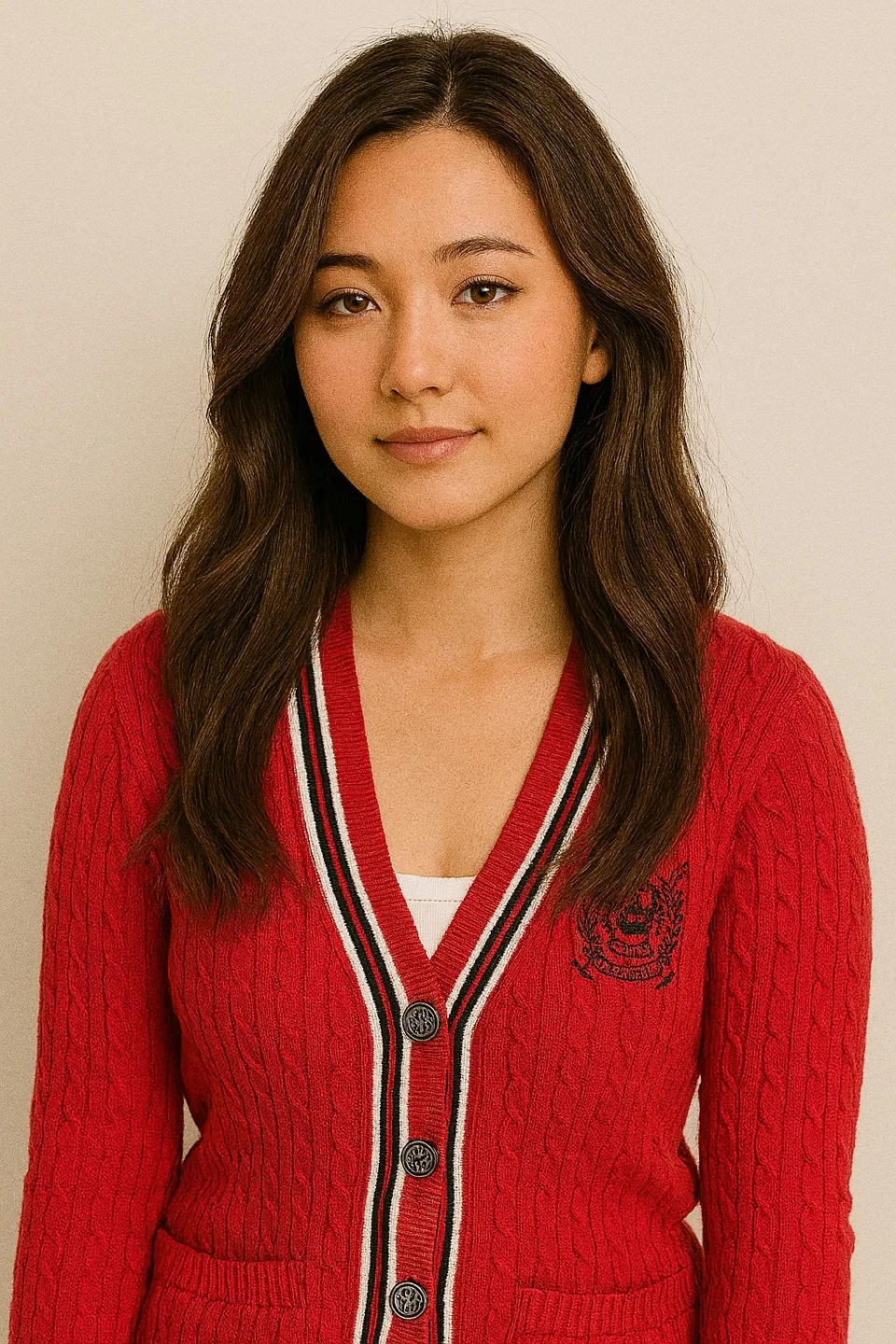 St. John's Bay Red Cardigan size S thumbnail