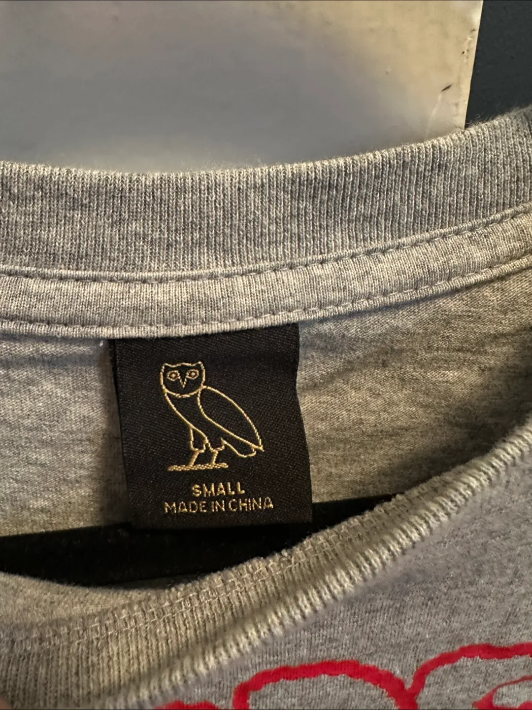 OVO (October's Very Own) Drake Grey Long Sleeve - Small image indicator(3)