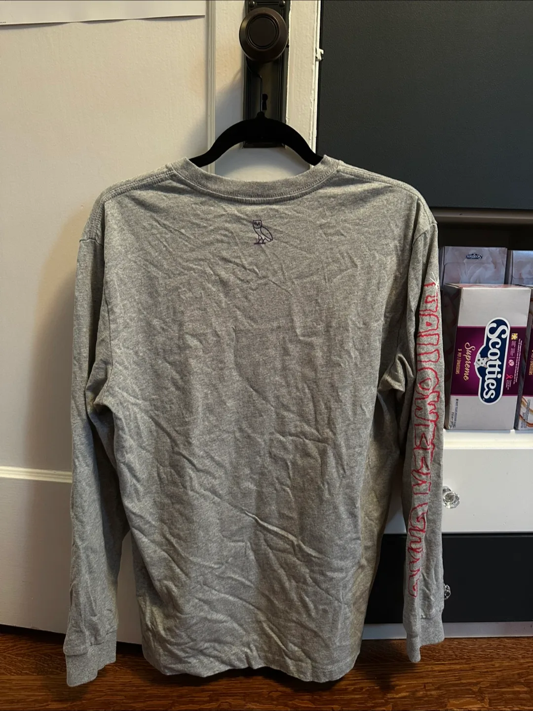 OVO (October's Very Own) Drake Grey Long Sleeve - Small image indicator(2)