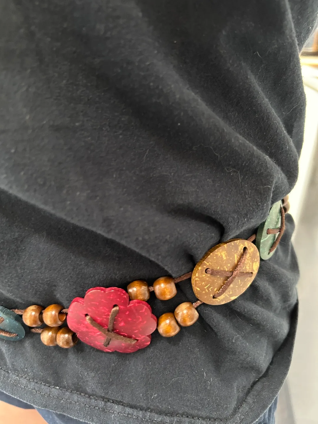 Wooden Bright Bead Belt image indicator(3)