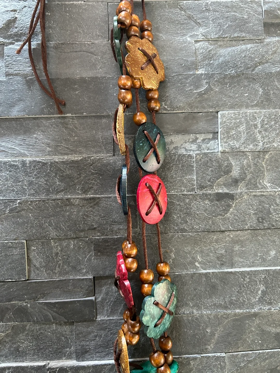 Wooden Bright Bead Belt image indicator(4)