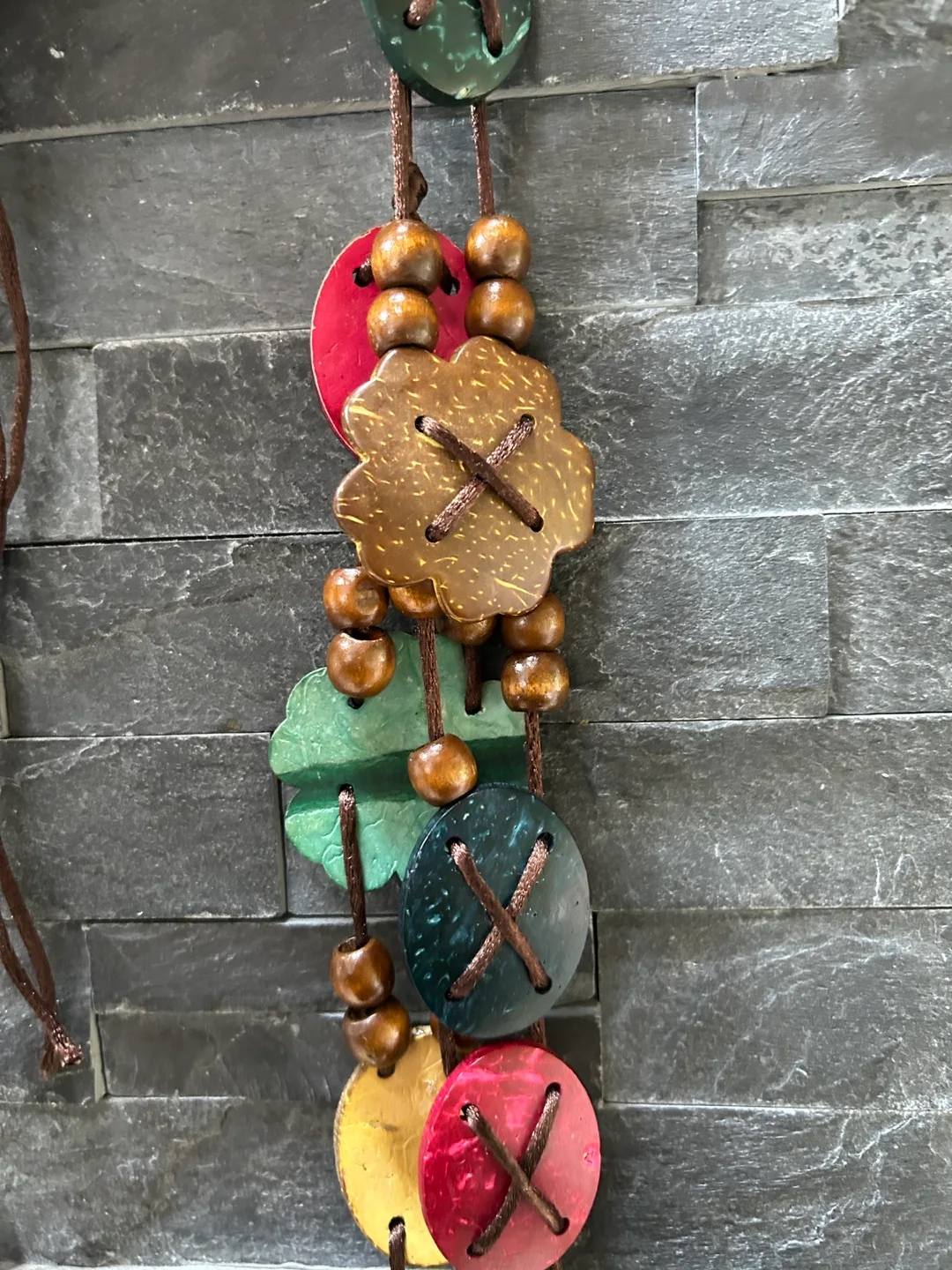 Wooden Bright Bead Belt image indicator(2)