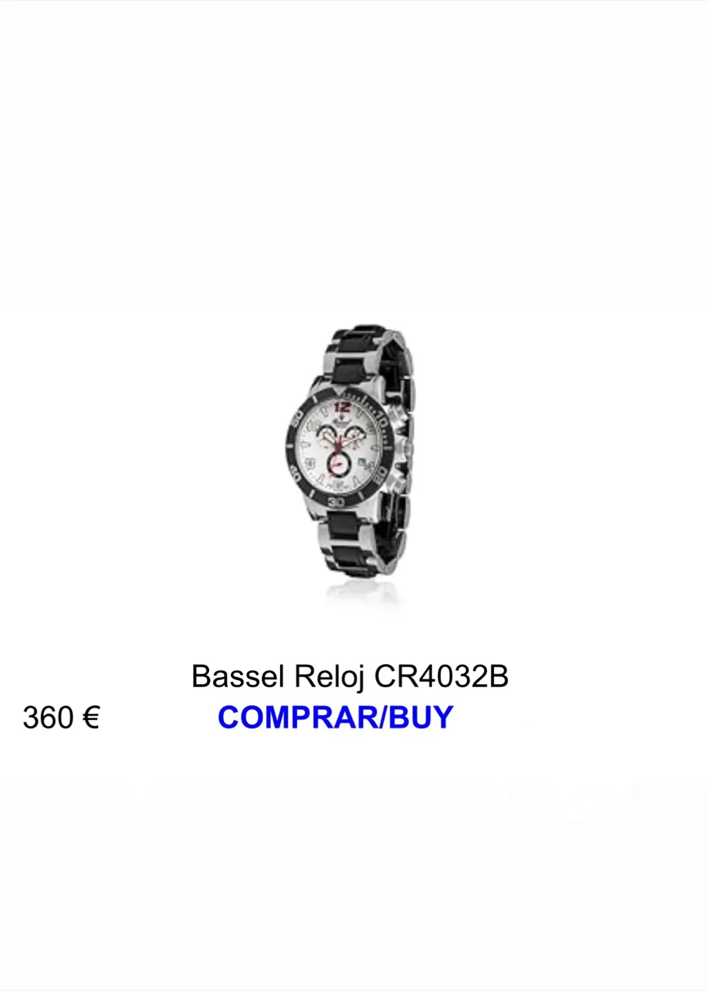Bassel Reloj CR4032B Watch thumbnail