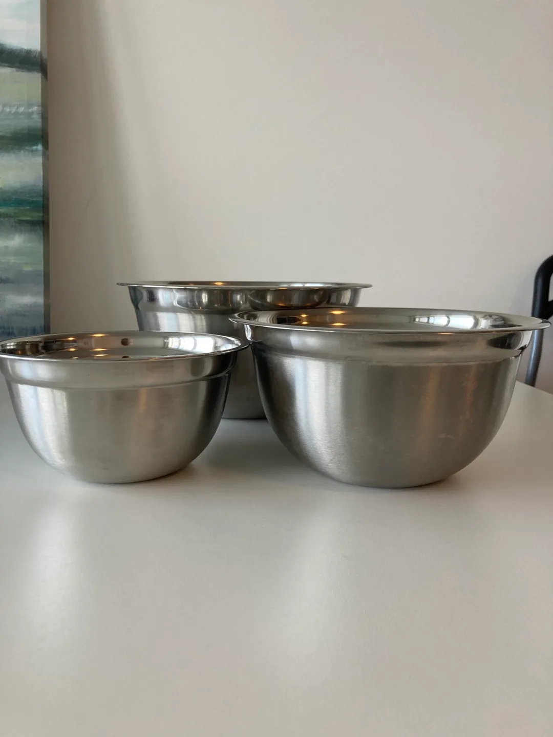Stainless Steel Mixing Bowl Set (3) thumbnail