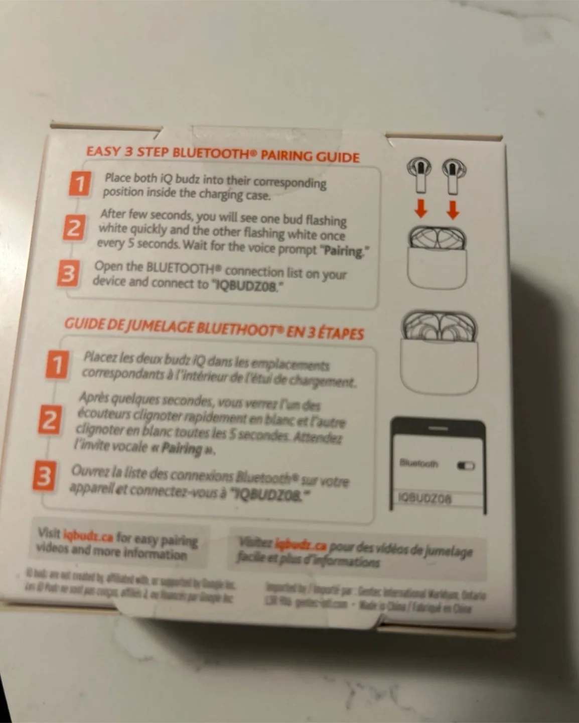 New iQ Budz Micro True Wireless Earbuds image indicator(2)