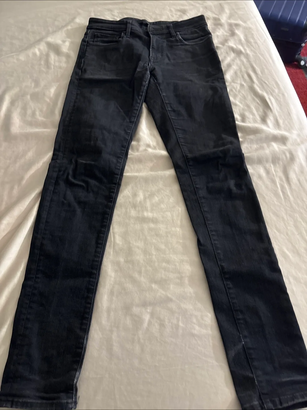UNIQLO Black Flex Slim Fit Jeans thumbnail