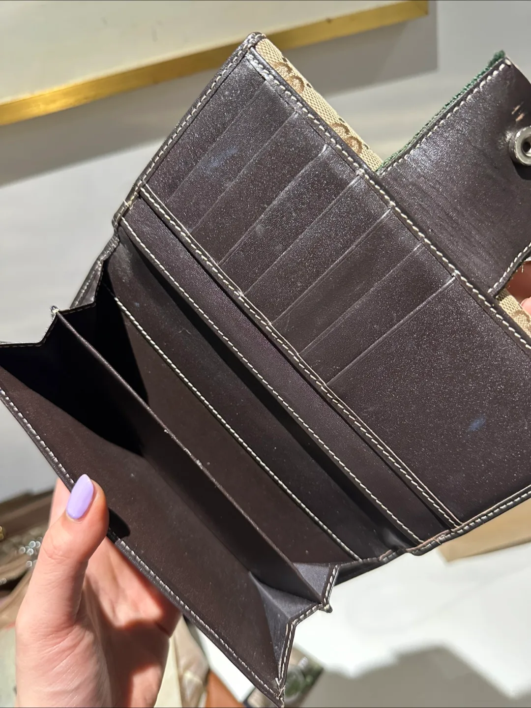 Gucci GG Canvas Continental Wallet image indicator(3)