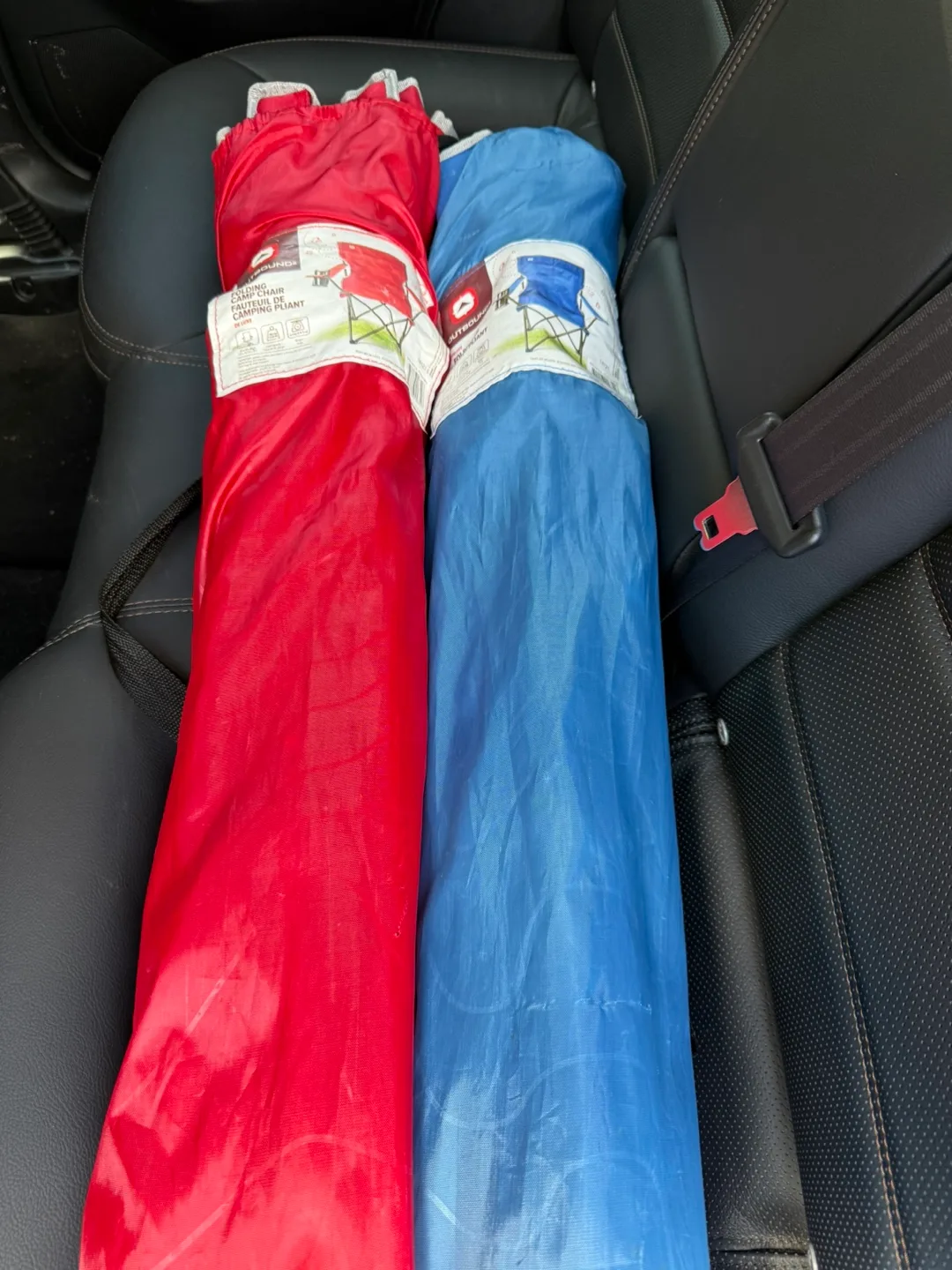 Outbound Folding Camp Chair - Red & Blue thumbnail