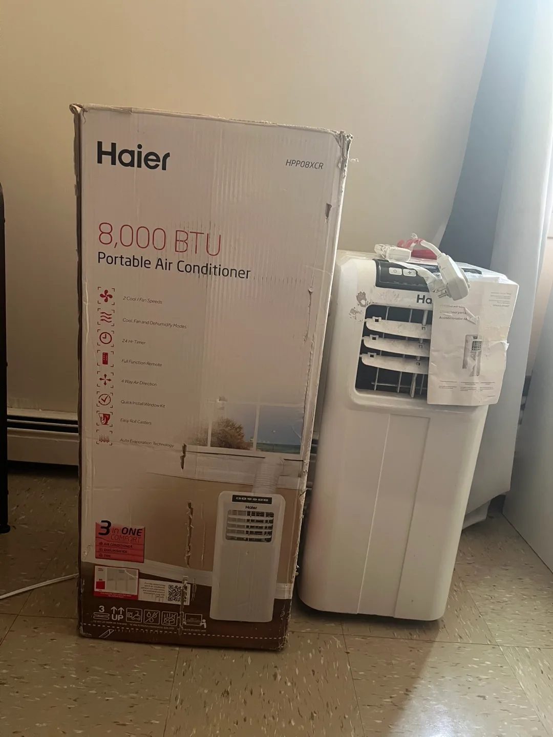 Haier 8,000 BTU Portable Air Conditioner thumbnail