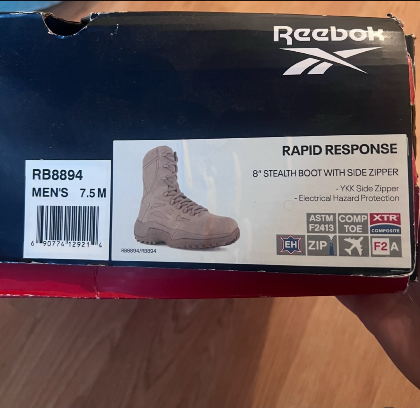 Reebok Rapid Response RB8894 Boots - Men's 7.5M