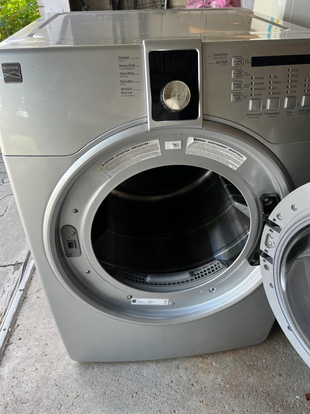 Kenmore Front Load Dryer image indicator(2)