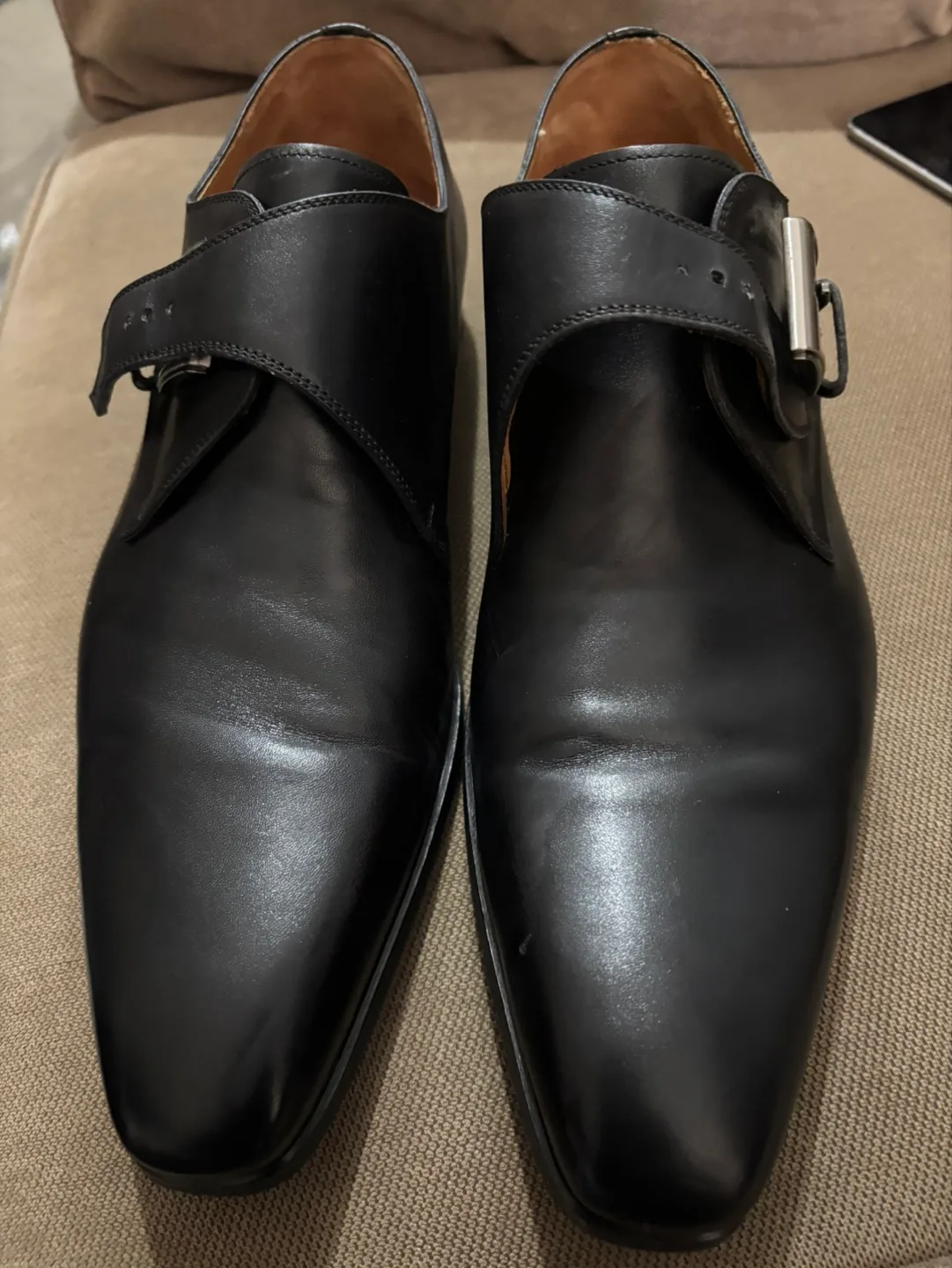 Magnanni Monk Strap Dress Shoes, Size 10.5 US thumbnail