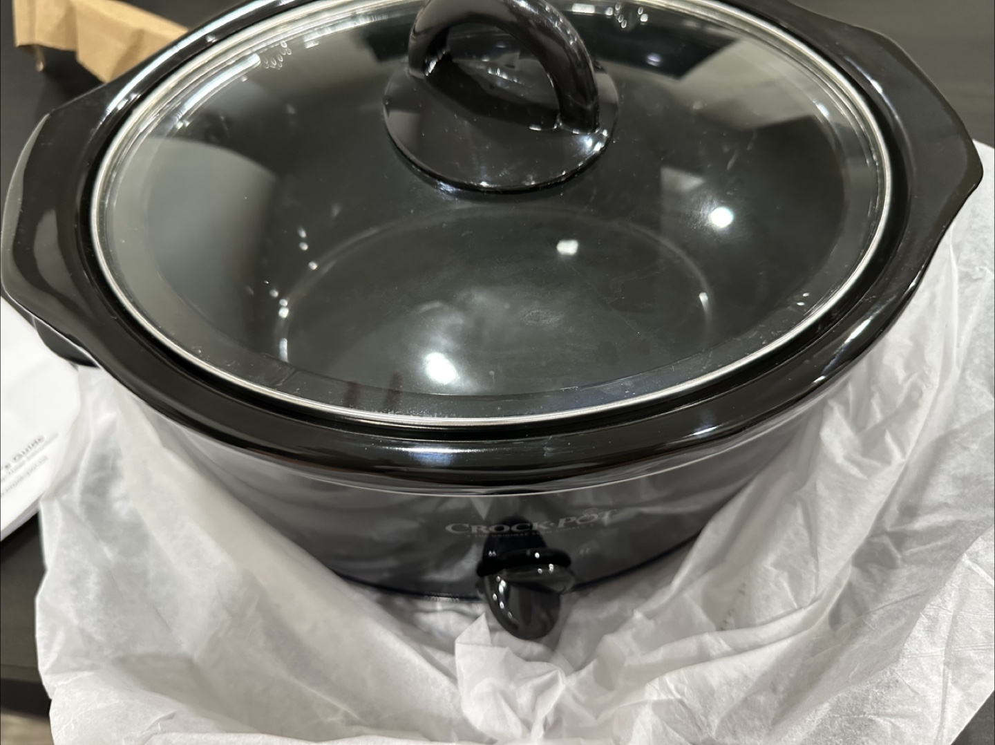 Crock-Pot 4-Quart Manual Slow Cooker - Black - photo 3