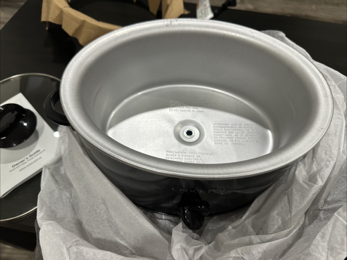 Crock-Pot 4-Quart Manual Slow Cooker - Black - photo 4
