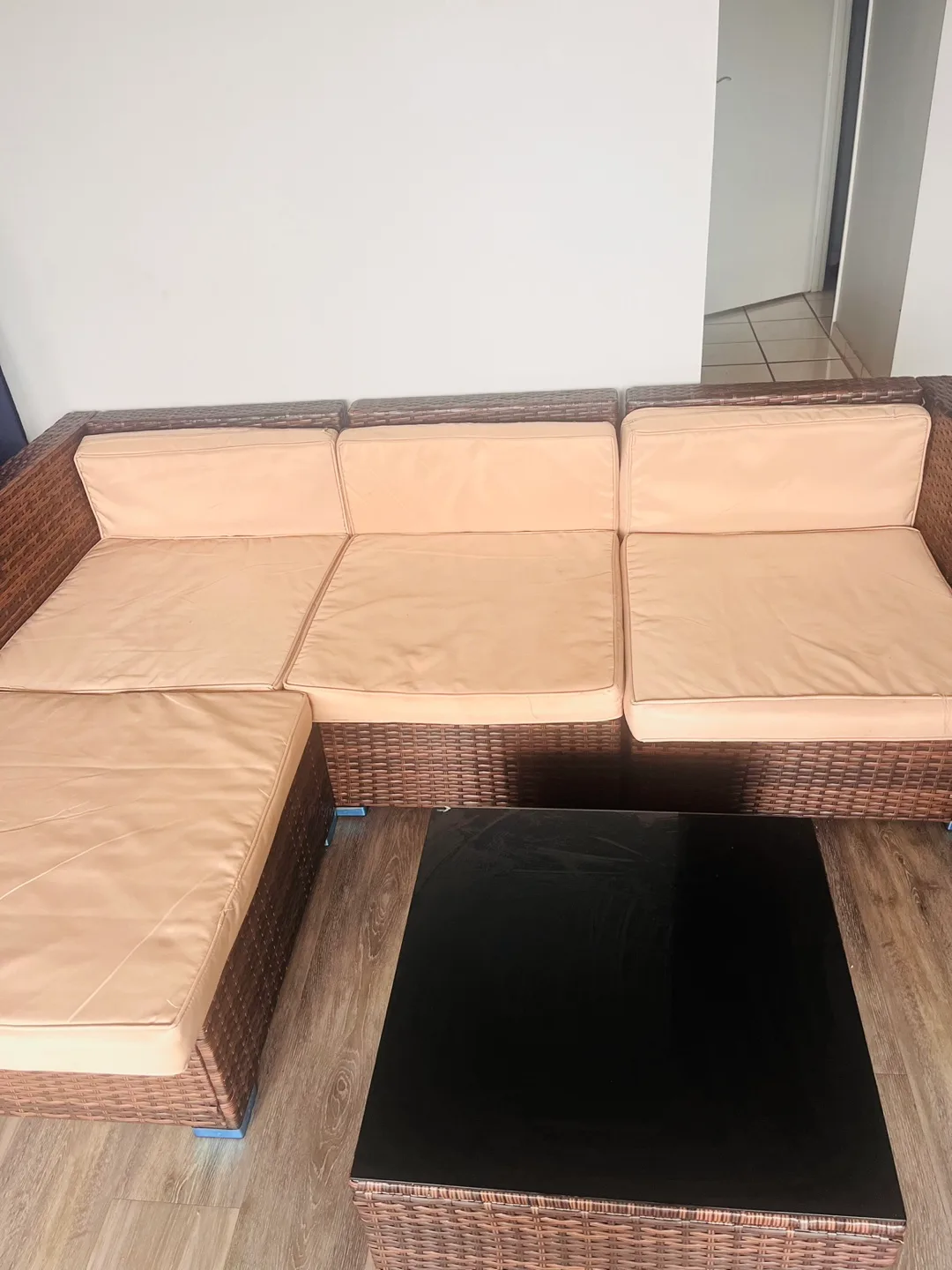 Sofa Set for sale with table thumbnail