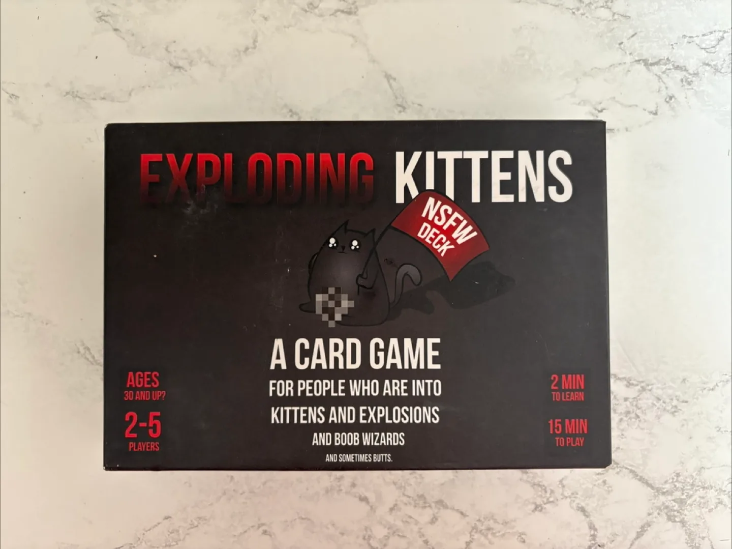 Exploding Kittens NSFW Deck - Card Game thumbnail