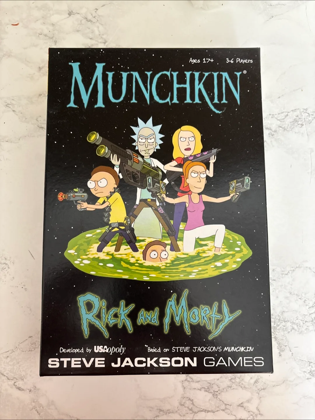 Munchkin Rick and Morty Board Game thumbnail
