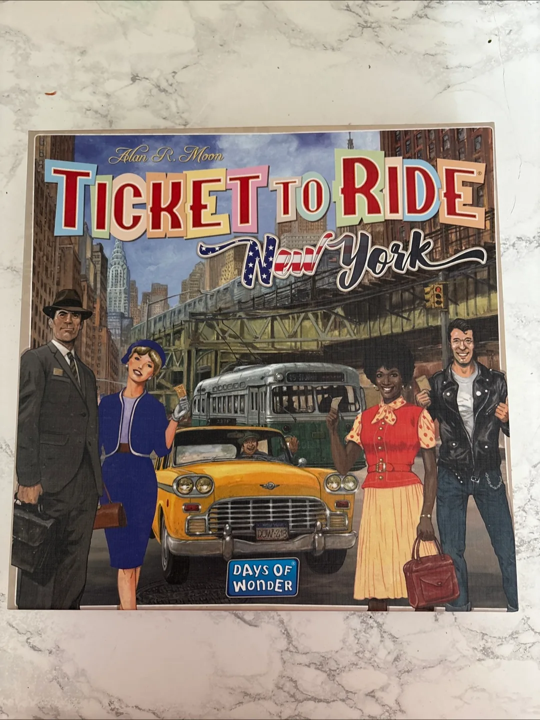 Ticket to Ride New York Board Game thumbnail