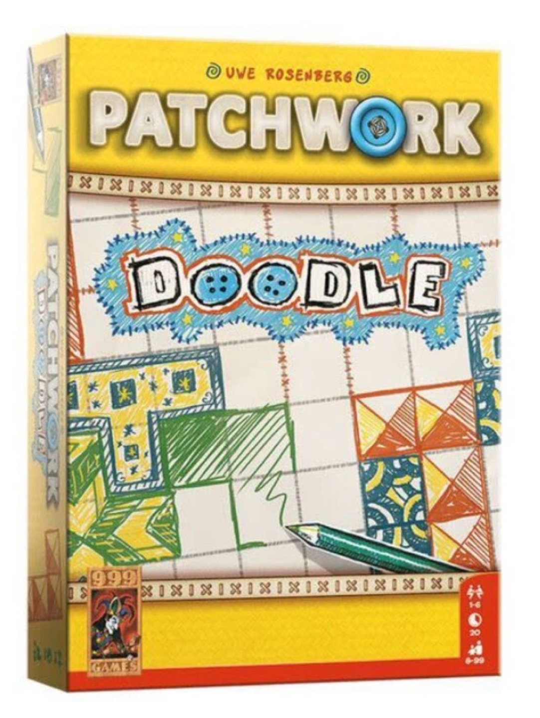 Patchwork doodle game