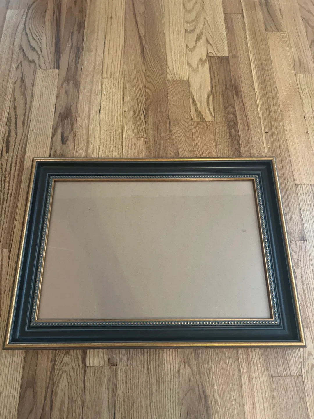Picture Frame 18x12 in Black and Gold High Quality Wood thumbnail