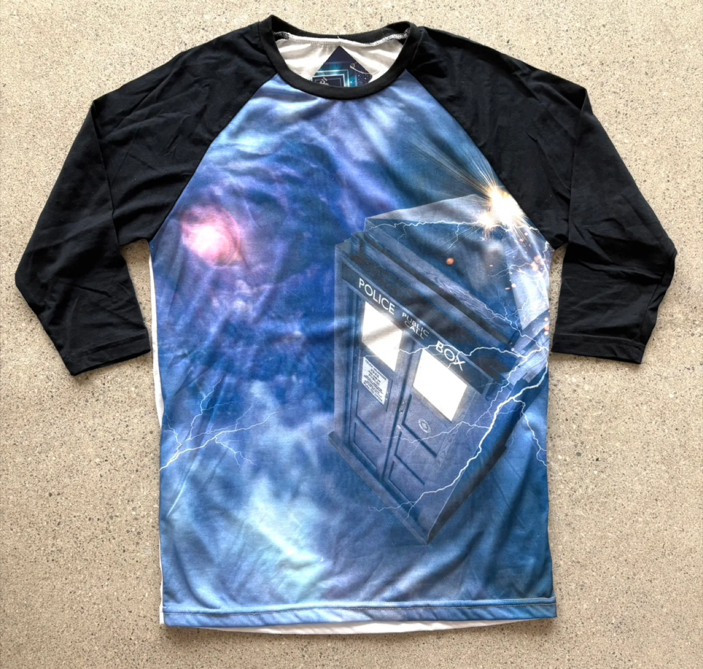Ripple Junction Doctor Who Tardis Space Vortex Shirt Small image indicator(2)