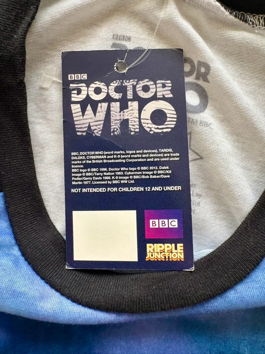 Ripple Junction Doctor Who Tardis Space Vortex Shirt Small image indicator(8)