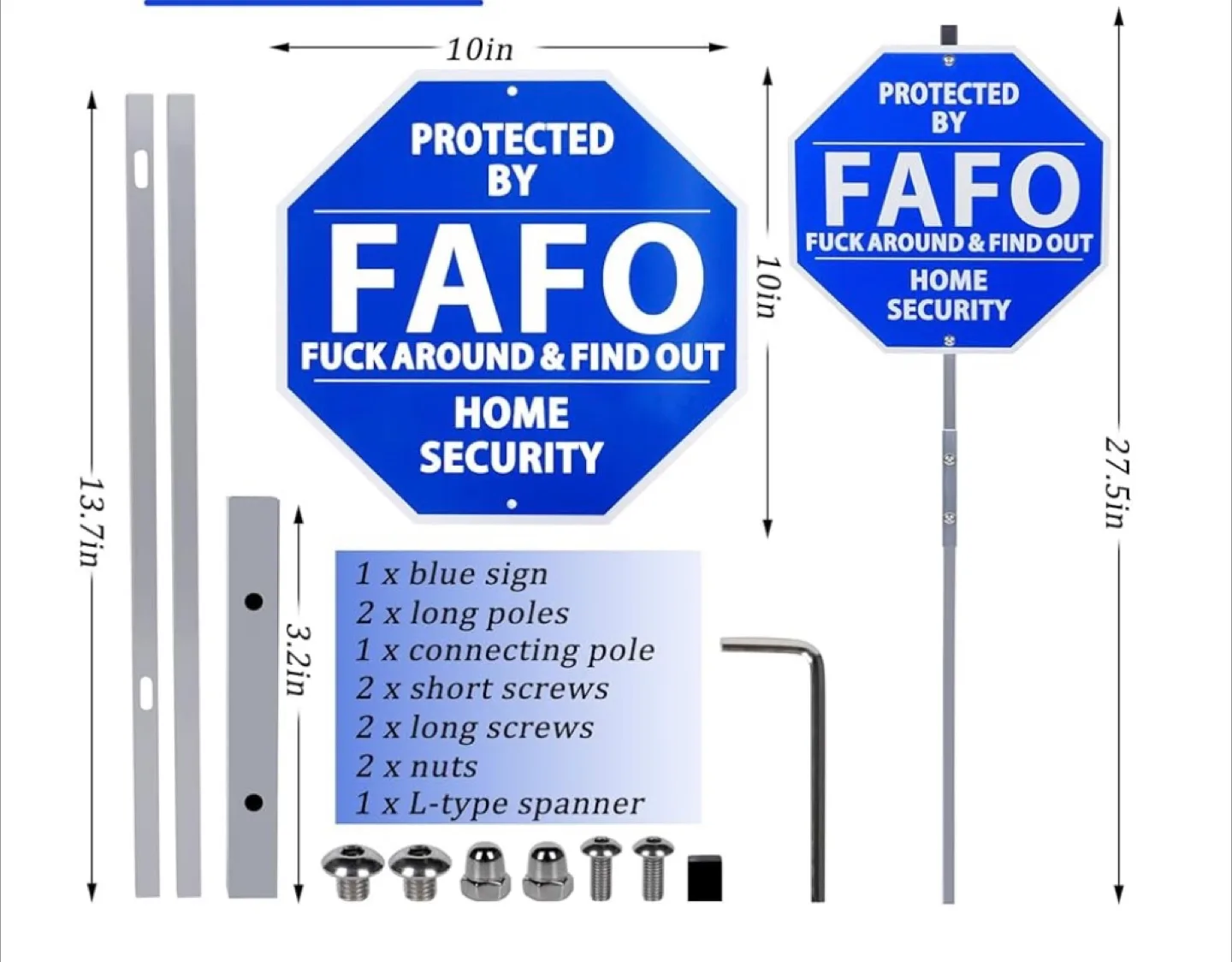 FAFO Home Security Sign - New image indicator(2)