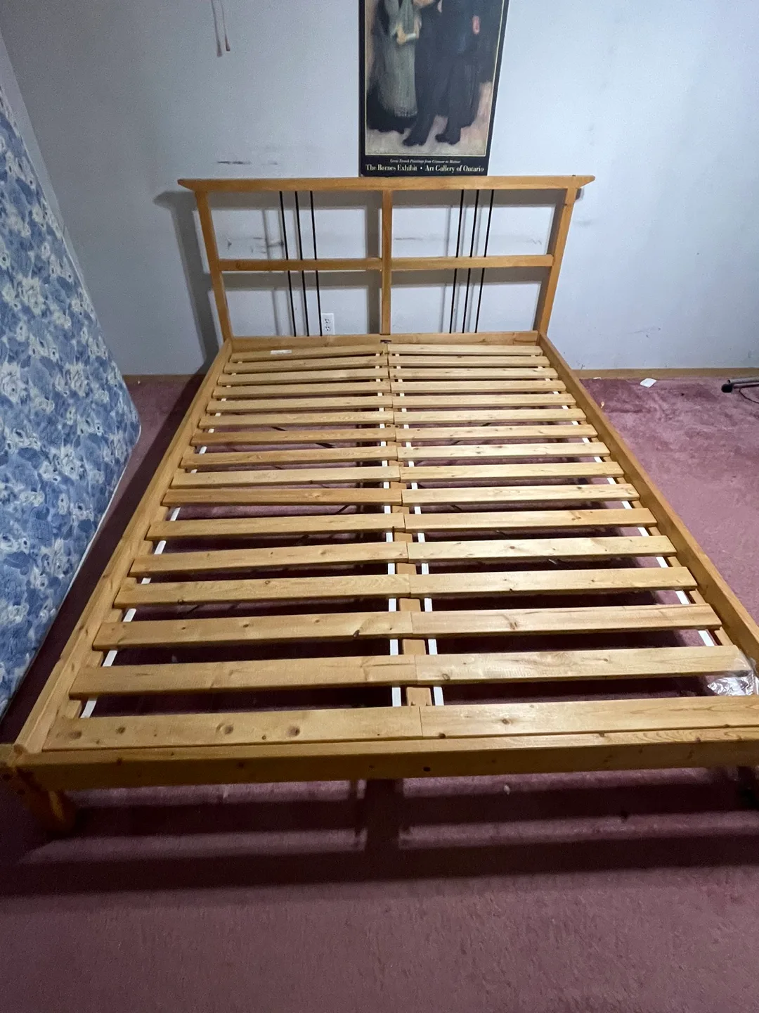 Ikea DALSELV full/Double bed. 36th/Lakeshore thumbnail