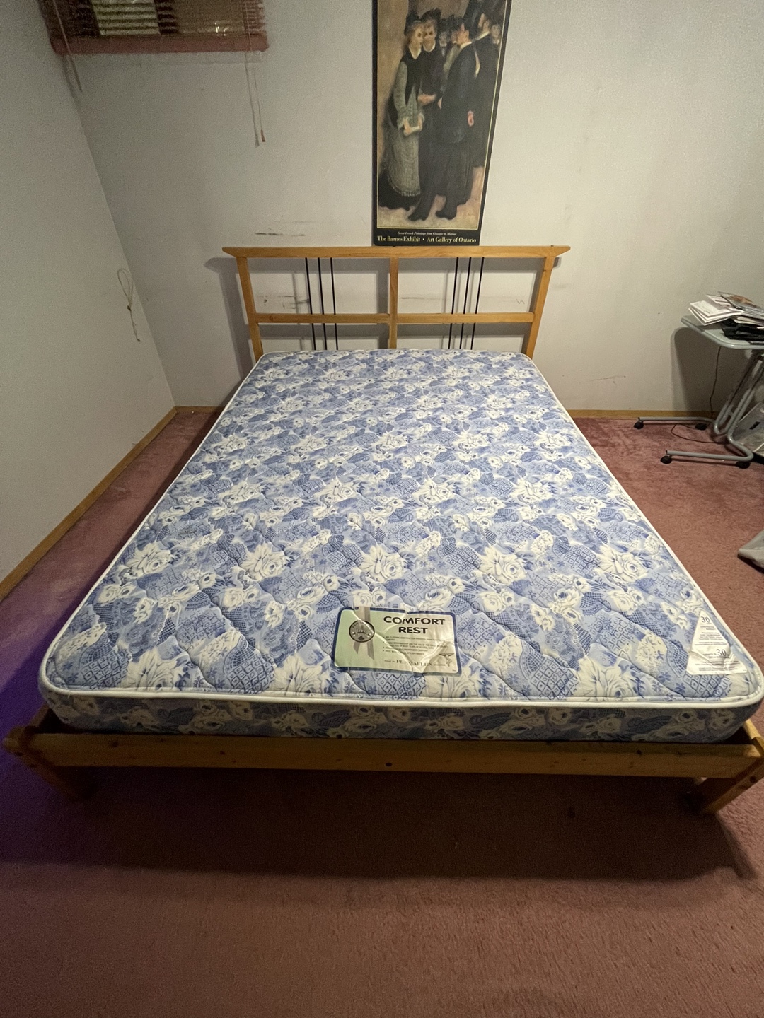 Ikea DALSELV full/Double bed. 36th/Lakeshore - photo 2