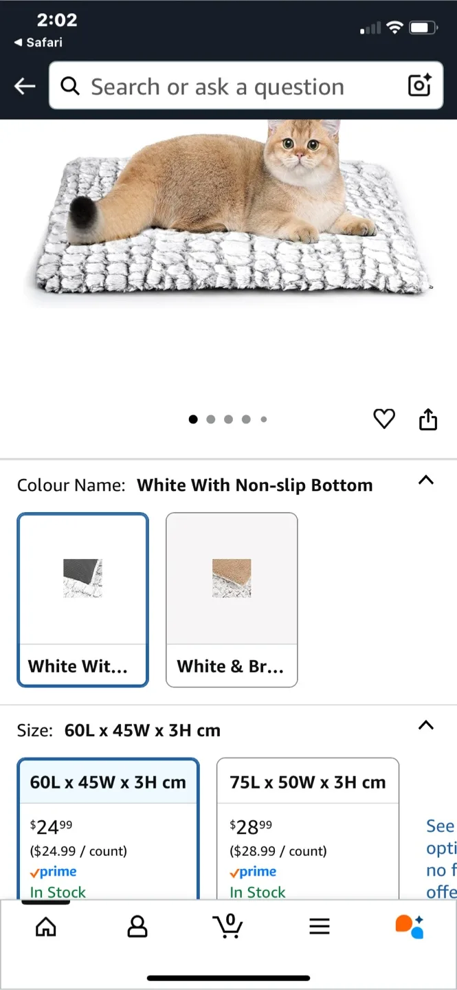 Petace Self Heating Pet Pad 60x45 cm NEW image indicator(2)