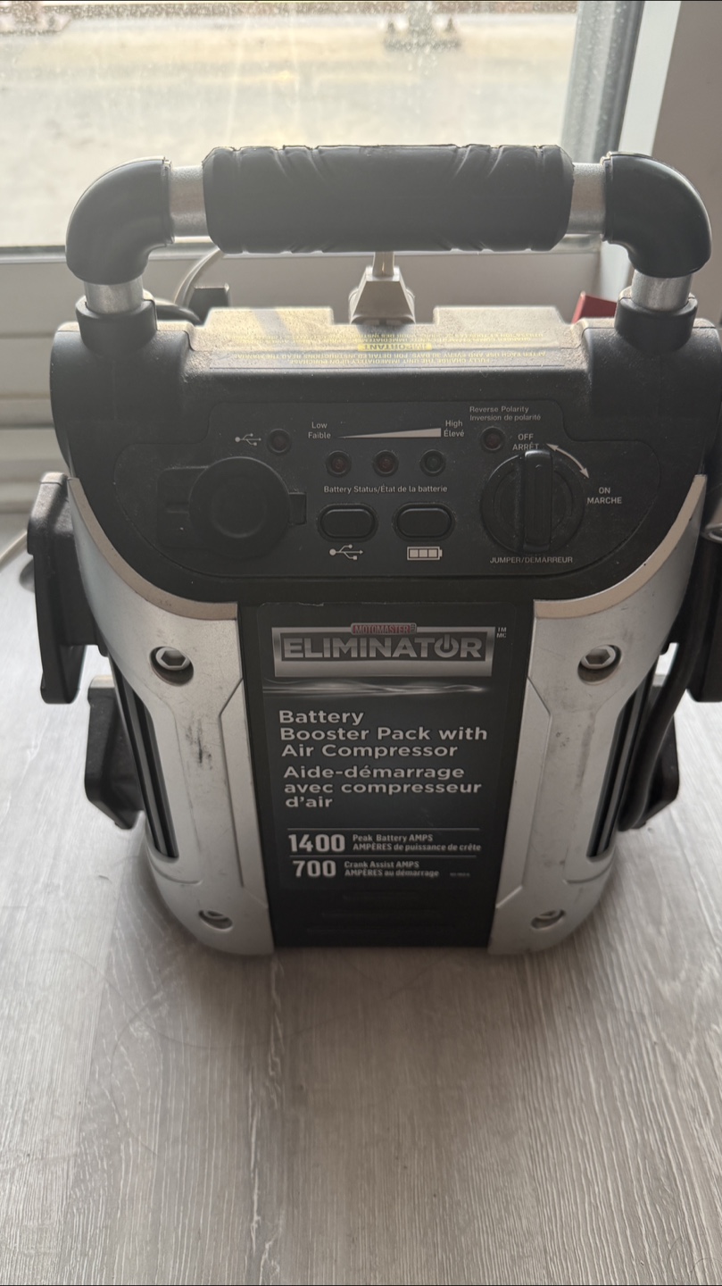 Eliminator Battery Booster Pack with Air Compressor - photo 3