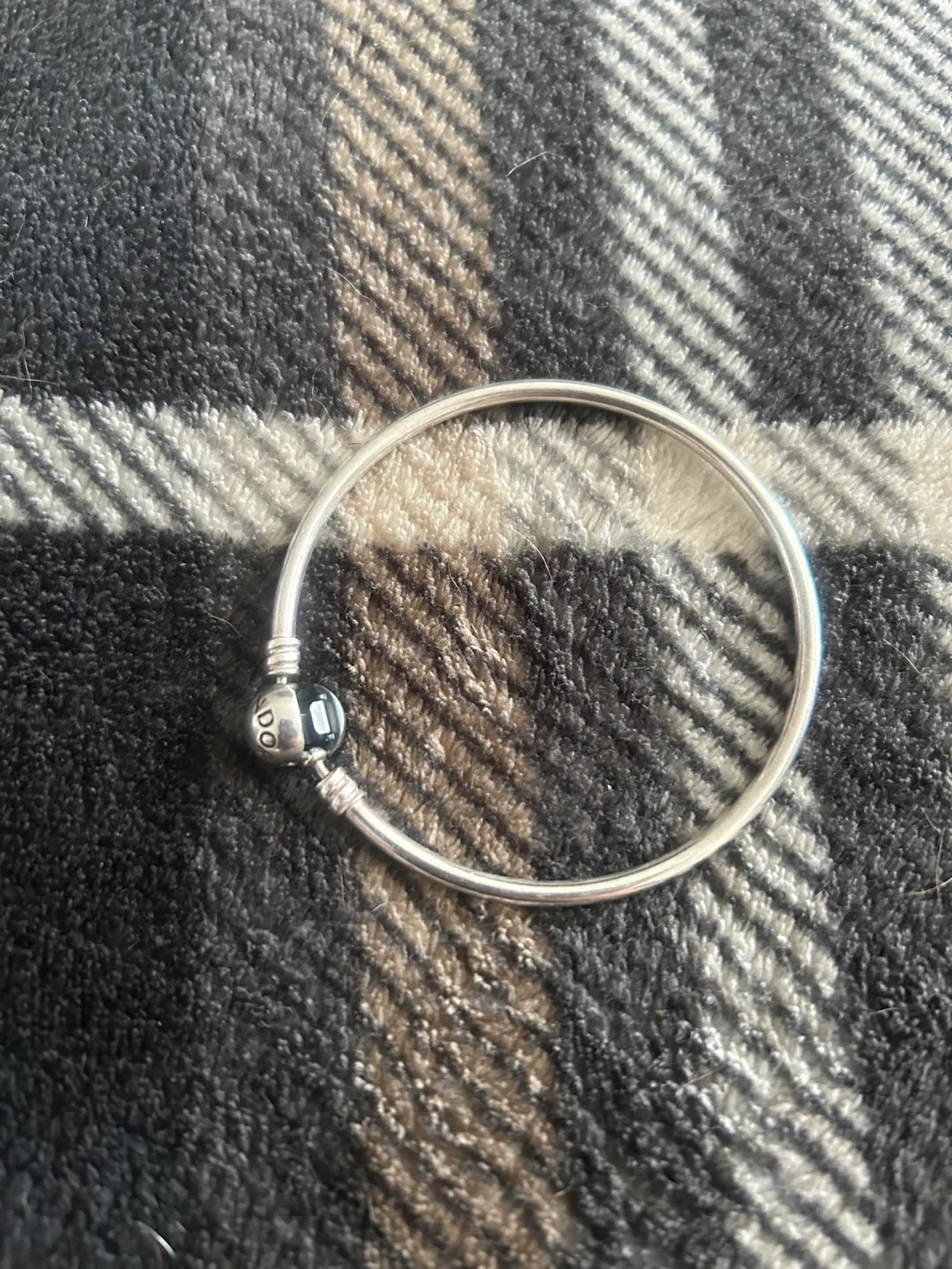 Pandora Silver Bangle Bracelet thumbnail